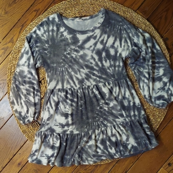 Altar'd State Long Sleeve Babydoll Dress Size M - Picture 9 of 9